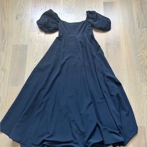 Hill House Black Smocked Dress